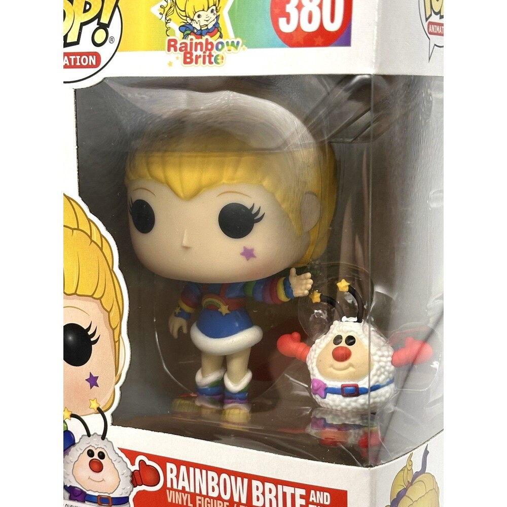 Vaulted Funko POP! #380 Animation Rainbow Brite and Twink Vinyl Figure - Picture 2 of 7